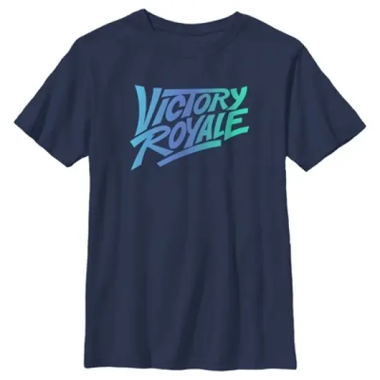 Boy's Fortnite Victory Royale Gradient Logo T-Shirt image {3}