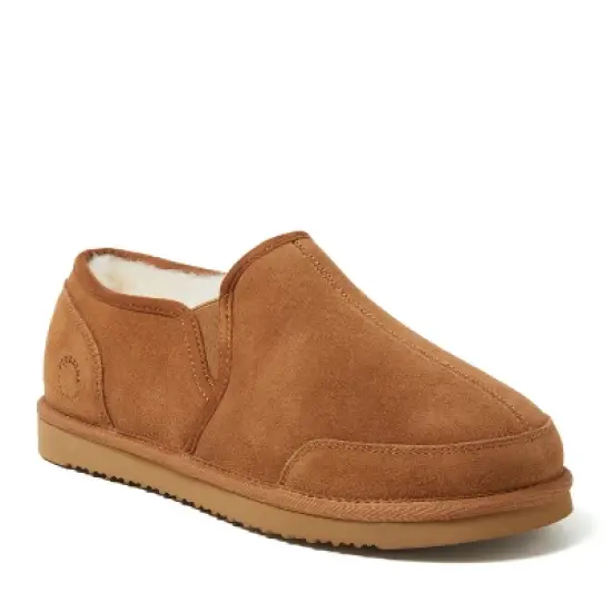 Fireside by Dearfoams Men's Ballarat Genuine Suede Closed Back Slipper image {6}
