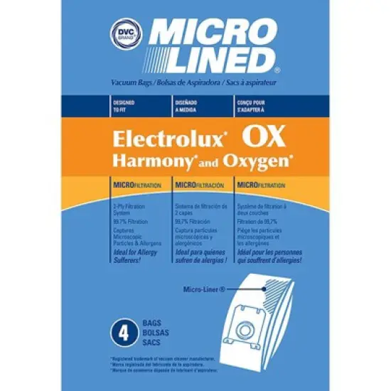 DVC Micro Lined Vacuum Bag 4 pk image {1}