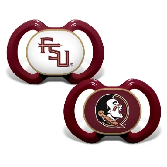 BabyFanatic Officially Licensed Pacifier 2-Pack - NCAA Florida State image {1}