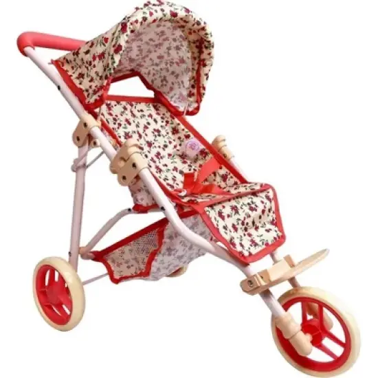 The New York Doll Collection Baby Doll Stroller - Jogging Toy Stroller image {8}