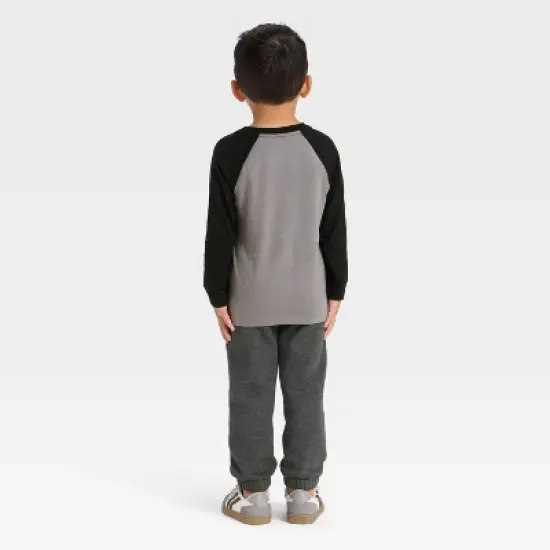Toddler Boys' Long Sleeve Halloween French Terry Shirt and Pants Set - Cat & Jack&trade; image {1}