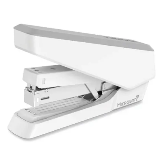 Fellowes LX870&trade; EasyPress&trade; Stapler, 40-Sheet Capacity, Gray/White image {3}