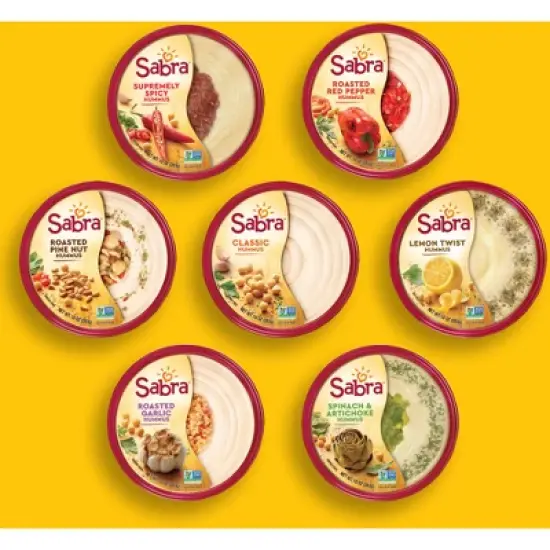 Sabra Roasted Garlic Hummus - 10oz image {5}