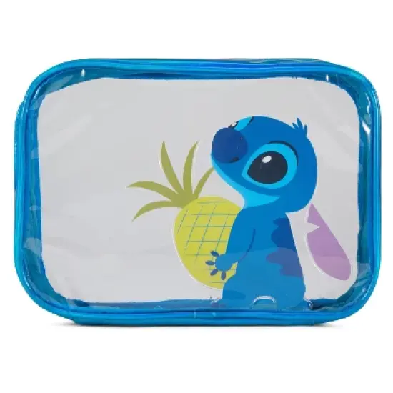 Lilo and Stitch 3 Piece Cosmetic Case Set - Blue image {3}