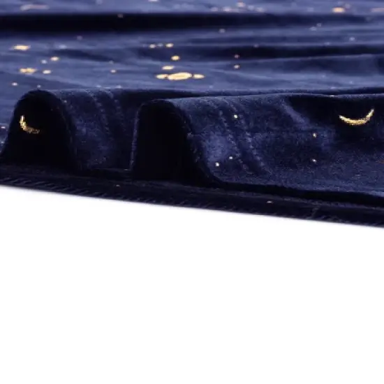 Agnes Orinda Women's Plus Size Velvet 3/4 Sleeve Elastic Waist Party Dress image {5}