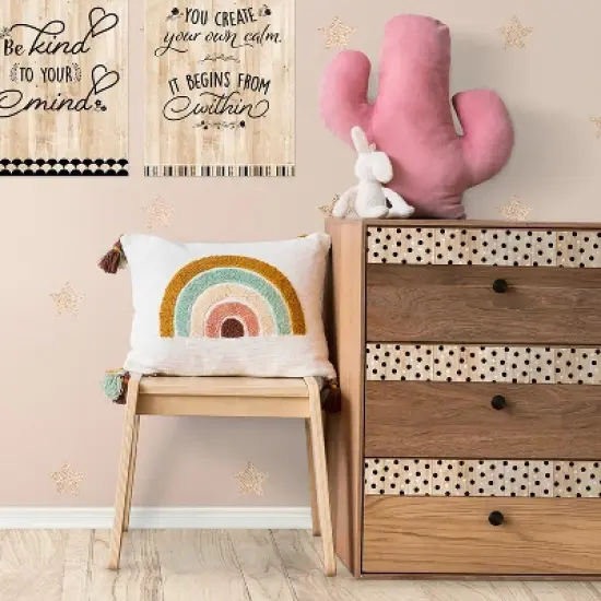 Creative Teaching Press&reg; Core Decor Polka Dots on Wood EZ Border, 48 Feet Per Pack, 3 Packs image {5}