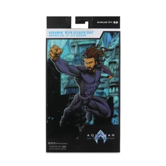 McFarlane Toys Aquaman Movie Stealth Suit 7" Action Figure image {10}