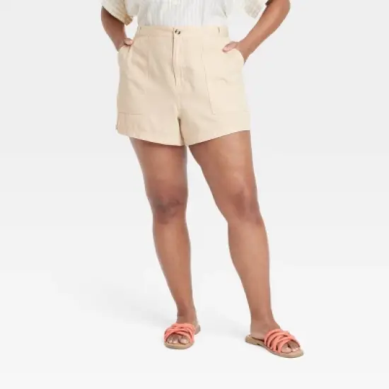 Women's High-Rise Utility Shorts - Universal Thread&trade; image {6}