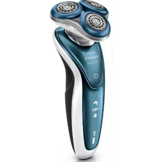 Philips Norelco 7500 for Sensitive Skin Wet & Dry Men's Rechargeable Electric Shaver - S7371/84 image {3}