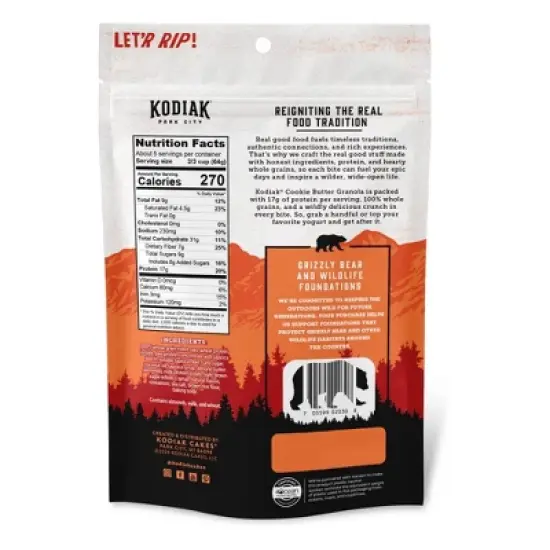 Kodiak Protein-Packed Cookie Butter Oat Granola - 11oz image {5}
