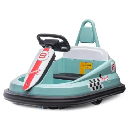 6V Kids Ride-On Bumper Car for Toddlers (Ages 3-6) &ndash; 360&deg; Spin, Lights, Music, Horn & Safety Belt image {7}