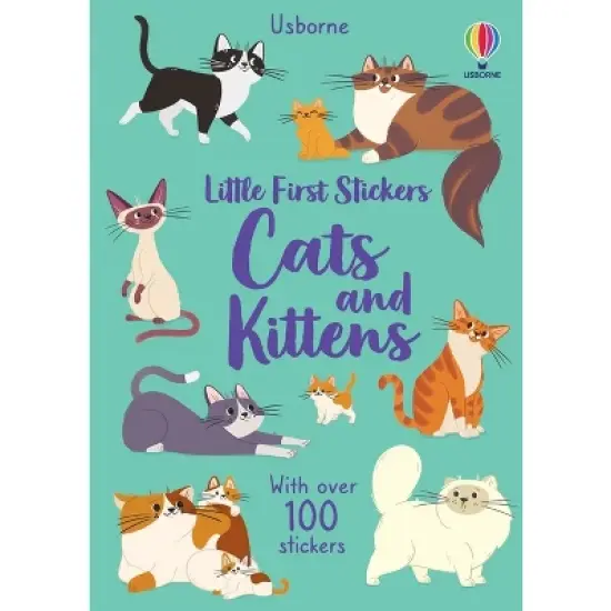 Little First Stickers Cats and Kittens - by  Caroline Young (Paperback) image {1}