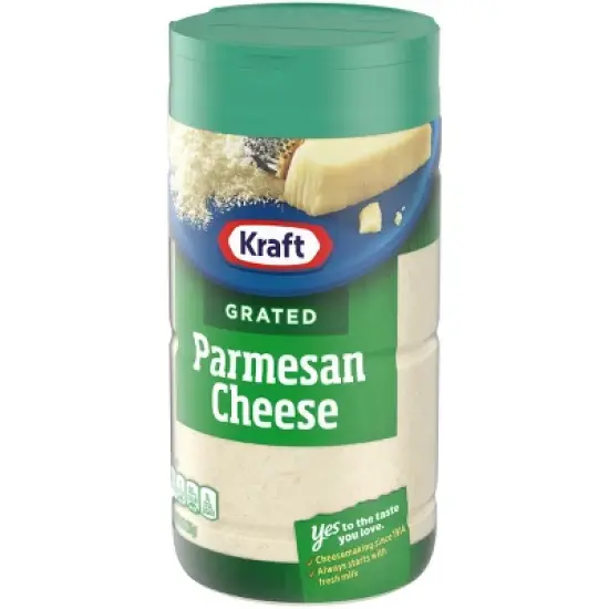 Kraft 100% Grated Parmesan Cheese 8oz image {8}