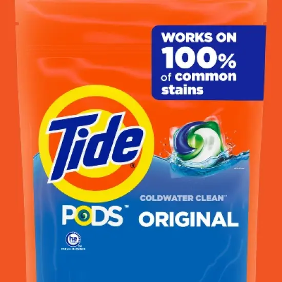 Tide Pods Laundry Detergent Pacs - Original image {10}