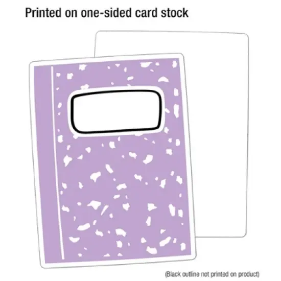 Carson Dellosa Education Notebooks and Pens Cut-Outs, 36 Per Pack, 3 Packs image {3}
