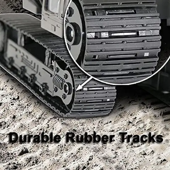 Contixo CV2 RC Excavator -Hobby Grade Construction Vehicle -1:24 Scale with 17 Channels image {4}