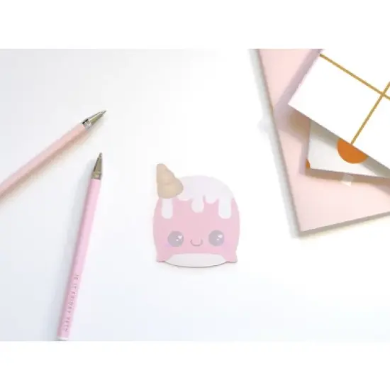 Underground Toys Glitter Galaxy Narwhal Sticky Notes image {4}