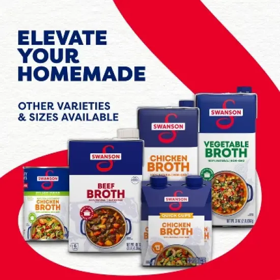 Swanson 100% Natural Gluten Free Beef Broth - 32oz image {8}