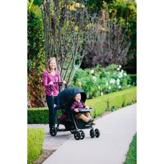 Joovy Caboose Graphite Sit Stand Double Stroller image {6}