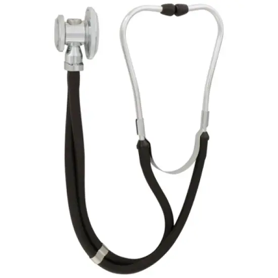 McKesson Sprague Stethoscope, Black 16 Inch Tube, 1 Ct image {2}