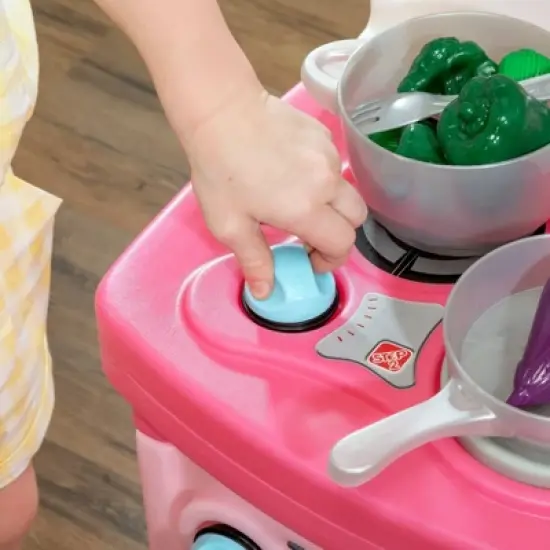 Step2 Fun with Friends Kitchen 15pc - Pink image {3}