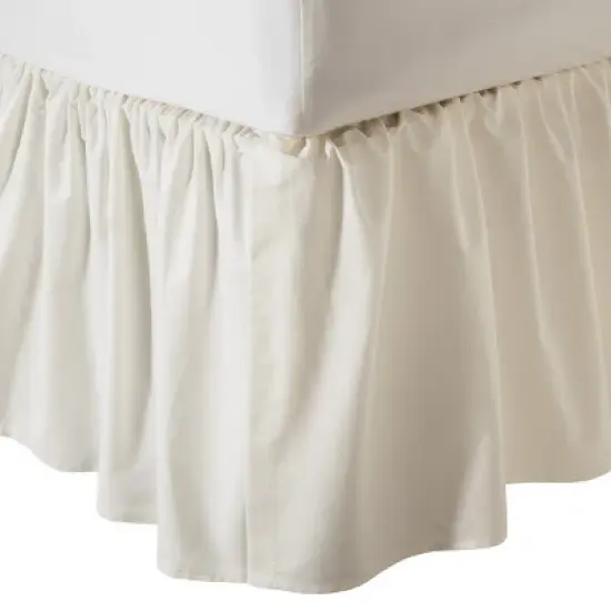 TL Care Cotton Percale Crib Skirt image {6}