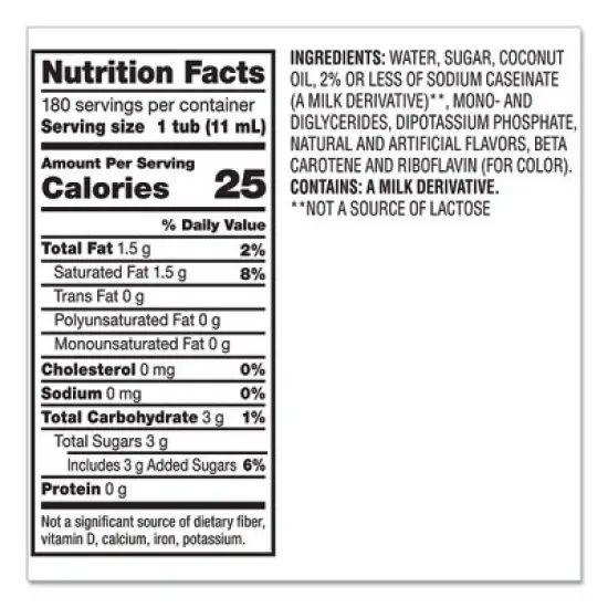 Coffee mate Liquid Coffee Creamer, French Vanilla, 0.38 oz Mini Cups, 180/Carton image {2}