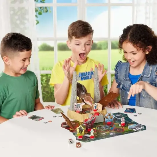 Epoch Games Jurassic World T-Rex Escape, Tabletop Action Game, Ages 6+ image {2}