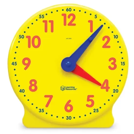Learning Resources Big Time Demonstration Clock - 1 Piece, Ages 5+ image {1}