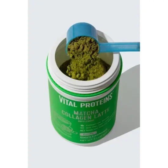 Vital Proteins Matcha Latte Vanilla Canister - 9.3oz image {4}