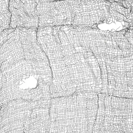 Sunstar Freaky Fabric Halloween D&eacute;cor, Loose Weave, Black image {2}