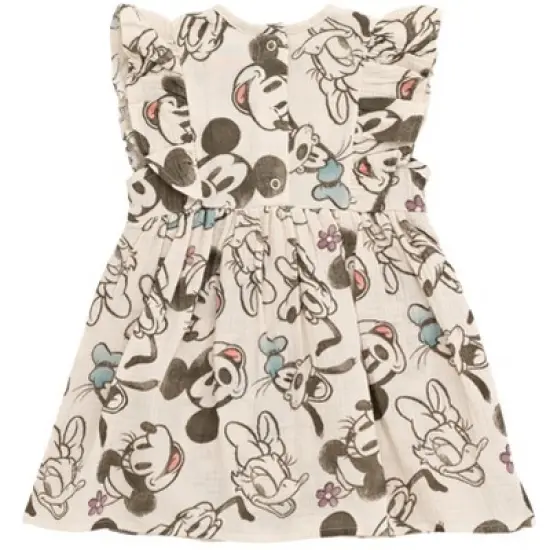 Disney Winnie the Pooh Mickey Mouse Goofy Donald Duck Pluto Baby Girls Romper Newborn to Toddler image {1}