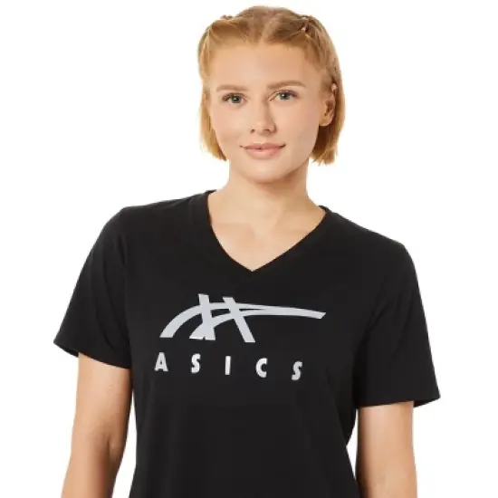 ASICS Women's STRIPES VNECK Training Apparel 2032C543 image {3}