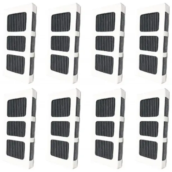 Nispira Air Filter Pleated For Refrigerator for Paultra2 Ultra 2 Pure Air 2 Frigidaire and Electrolux Refrigerators Part 5303918847, 8 Filters image {1}