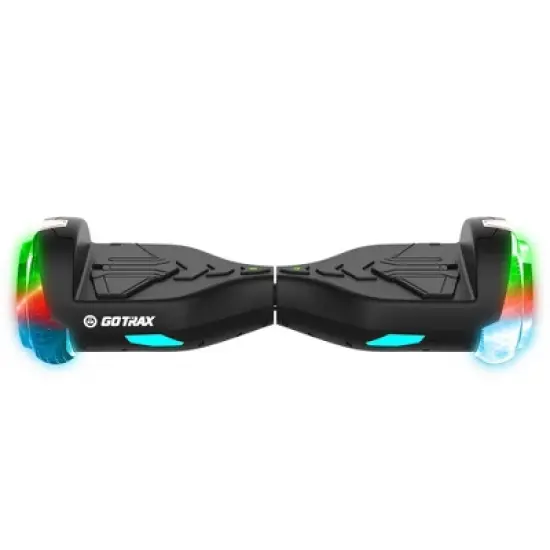GOTRAX Kids' Pulse Lumios Hoverboard - Black image {2}