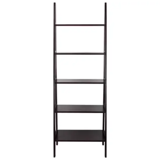 5 Shelf Ladder Bookcase - Flora Home image {1}
