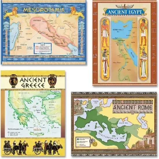 Teacher Created Resources Ancient Civilizations Bulletin Board Set TCR4422 image {1}