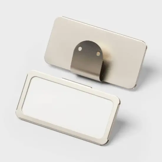 Small Bin Labels 3pk Silver - Brightroom&trade; image {3}