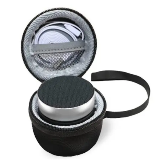 Adaptive Sound Technologies Carrying Case for LectroFan Micro & Micro2 - Pocket for Charger Plus Removable Lanyard - Black image {7}