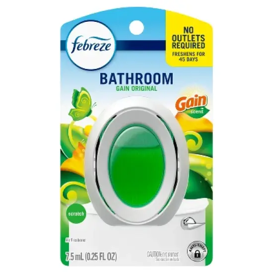 Febreze Gain Original Bathroom Air Freshener image {1}
