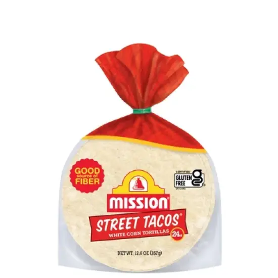 Mission Street Taco Size White Corn Tortillas - 12.6oz/24ct image {9}