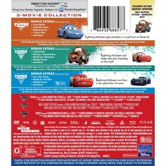 Cars: 3-Movie Collection image {1}