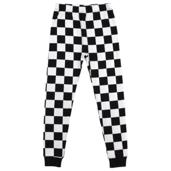 Gremlins Gizmo Snacks Youth Black & White Checkered Sleep Set image {2}