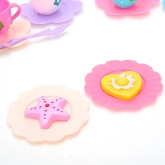 Insten 21 Pieces Tea Party Playset, Pretend Food Toys for Children & Kids image {4}