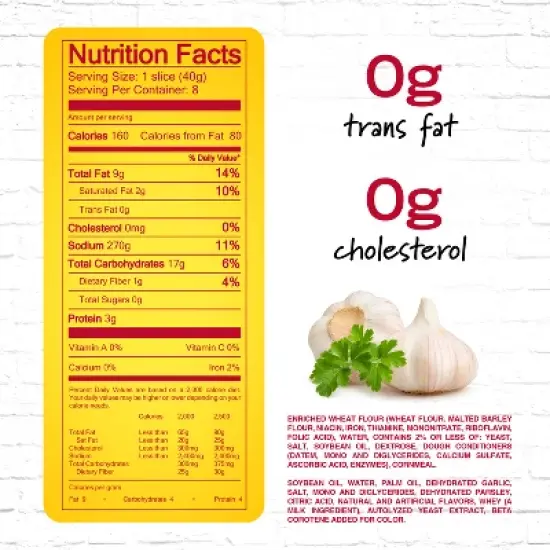 New York Bakery Frozen Garlic Texas Toast - 11.25oz image {6}