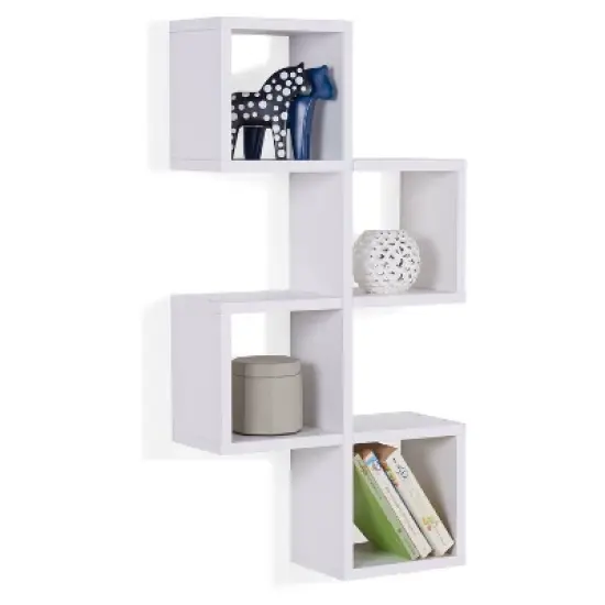 30" x 15.25" Cubby Chessboard Wall Shelf - Danya B.
 image {9}