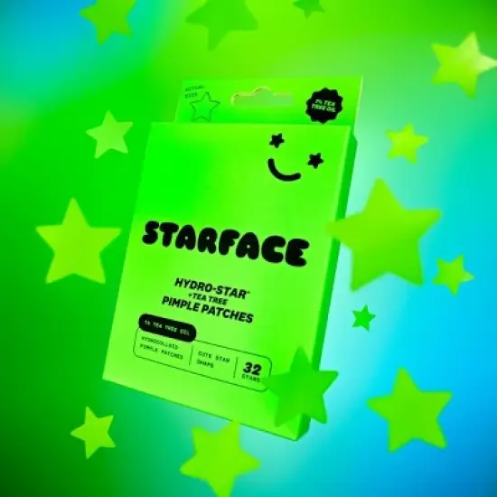 Starface Hydro-Star + Tea Tree Pimple Patches - 32ct image {4}