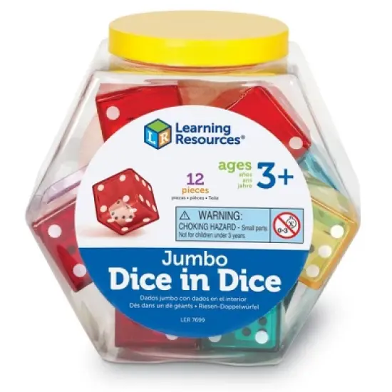Learning Resources Jumbo Dice In Dice image {3}