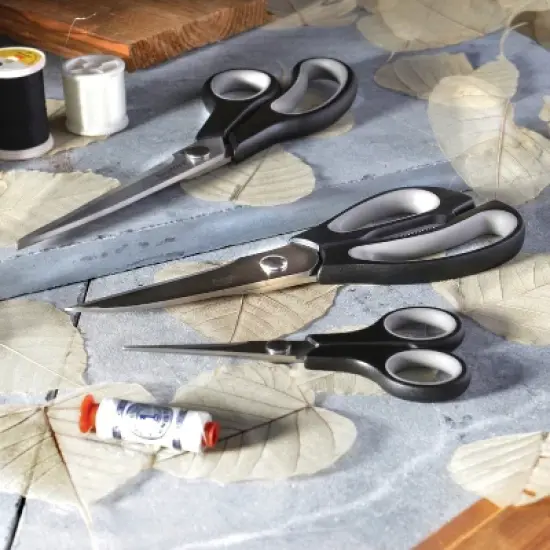 BergHOFF CooknCo 3Pc Kitchen Scissor Set, Black/Grey image {2}